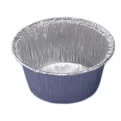 Foliebakke 7112 106 ml Ø 80 x 35 mm - 100 stk