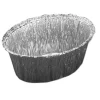 Foliebakke 75026 oval 260 ml 120 x 87 x 47 mm - 100 stk