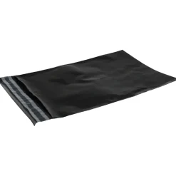 Forsendelsesposer - BNT - 230x325 mm A4 - PE 50 my - Sort - 100 stk