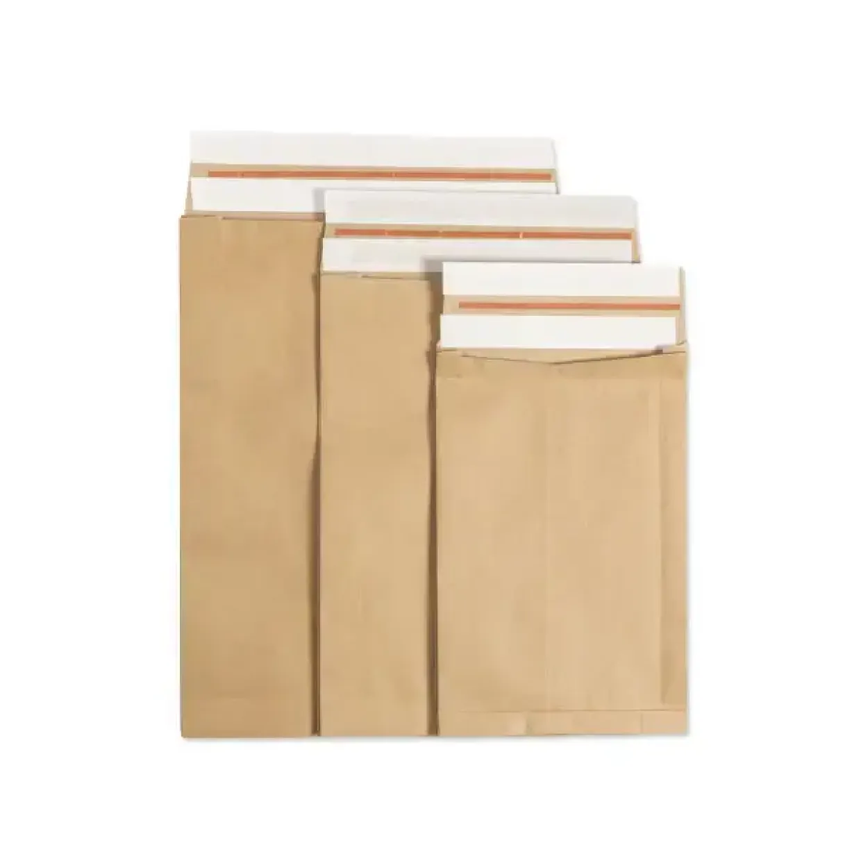 Forsendelsesposer - Ecommerce Paper Mailer - Genluk - 320 x 430 x 80 mm - 100 stk
