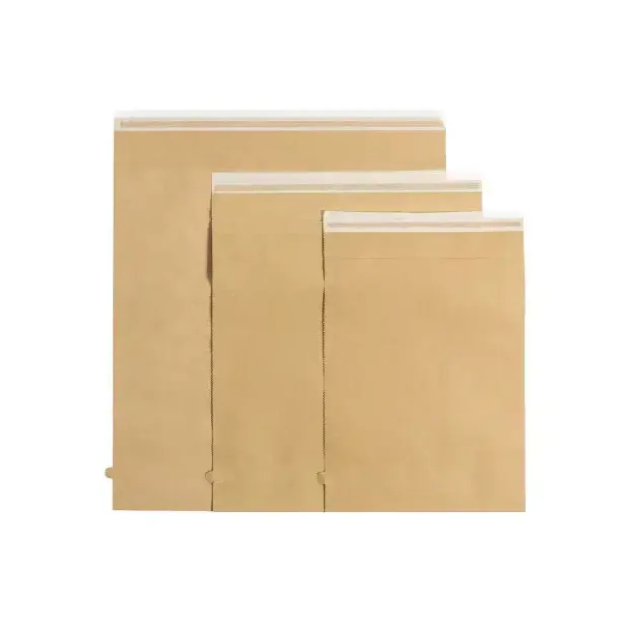 Forsendelsesposer - Ecommerce Paper Mailer - Genluk - 380 x 450 mm - 200 stk