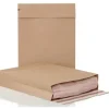 Forsendelsesposer - Paper Mailer 250x350x50+100 mm - Kraftpapir - 250 stk