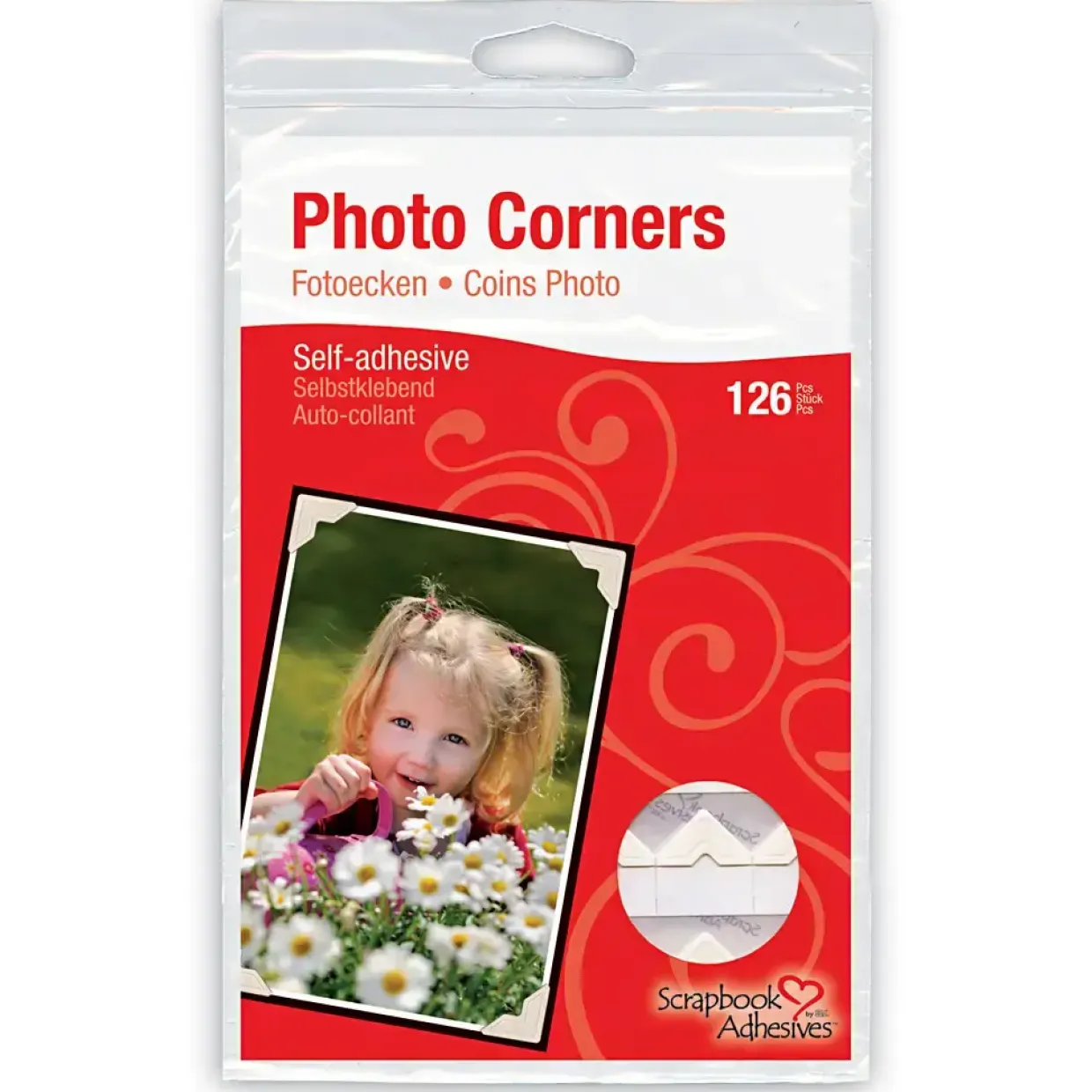 Fotohjørner – Creme – 10 mm – 108 stk