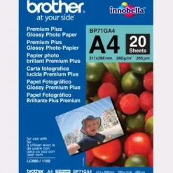 Fotopapir A4 Brother Glossy inkjet 260g - 20 ark