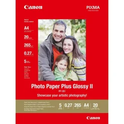 Fotopapir A4 - Canon 265g PP-201 Plus II - 20 ark