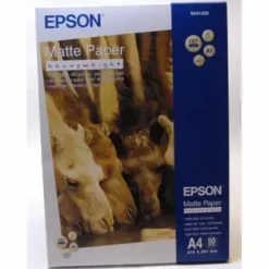 Fotopapir A4 - Epson 167g mat papir - Heavyweight 50 ark