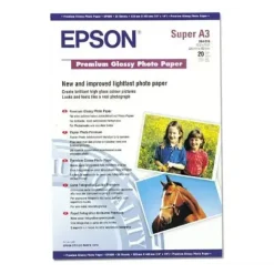 Fotopapir A3+ Epson premium glossy 255 gram - 20 ark