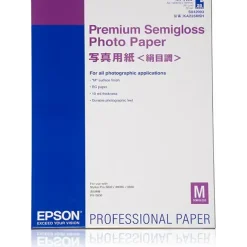 Fotopapir A2 Epson - Premium Semigloss - 25 ark