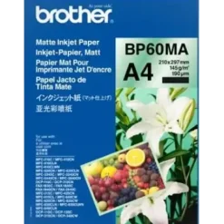 Foto papir Brother - Mat inkjet papir A4 - 25 ark