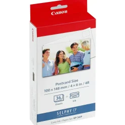 Fotopapir Canon - KP-36IP Selphy CP printer blæk + papir 10 x 15 cm