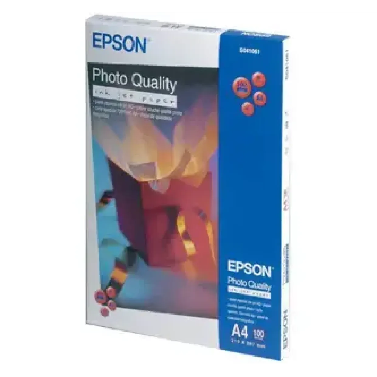 Fotopapir Epson - A4 102 gram photo quality inkjet papir 100 ark