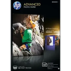 Fotopapir - HP Advanced Glossy - 10 x 15 cm - 250 g/m² - 100 ark