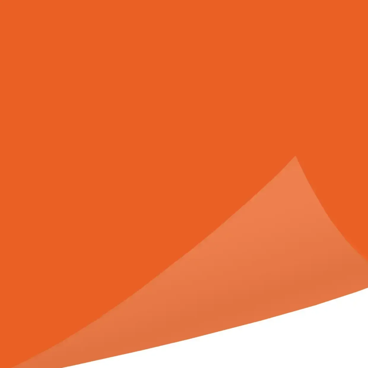 Frokostserviet - Bulkysoft 2-lags 1/4 fold - Orange - 33x33 cm - 2400 stk