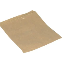 Frugt pose 22x18cm 50 g m2 brun papir på snor - 1000 stk