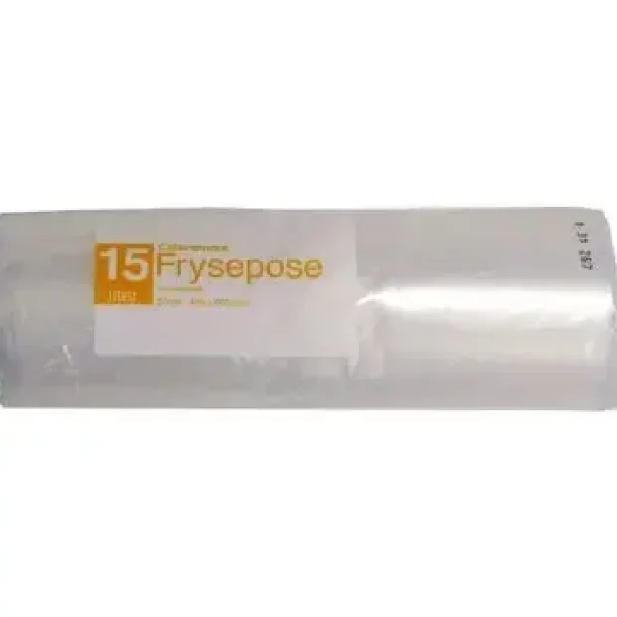 Frysepose Catersource 15 ltr 400x600 mm 34my med Skrivefelt LDPE - 15 rl x 50 stk/krt