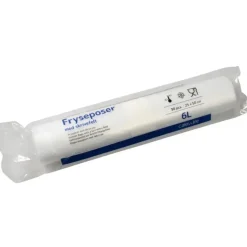 Frysepose LDPE 6 liter 25 x 50 cm med skrivefelt - 30 poser pr. rulle