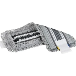 Fugt- og vådmoppe, Vileda UltraSpeed Pro Trio Max, grå, mikrofiber, 40 cm, med lommer