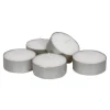 Fyrfadslys, Ø5,5cm, hvid, 10 timer, paraffin - 200 stk