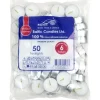 Fyrfadslys, Emotion, Ø3,9cm, hvid, 6 timer, paraffin - 50 stk pr pakke - 12 pakker