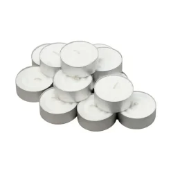 Fyrfadslys , udvendig diameter: 60 mm, Voks, hvid, 10h, Maxi, pakke med 240 stk