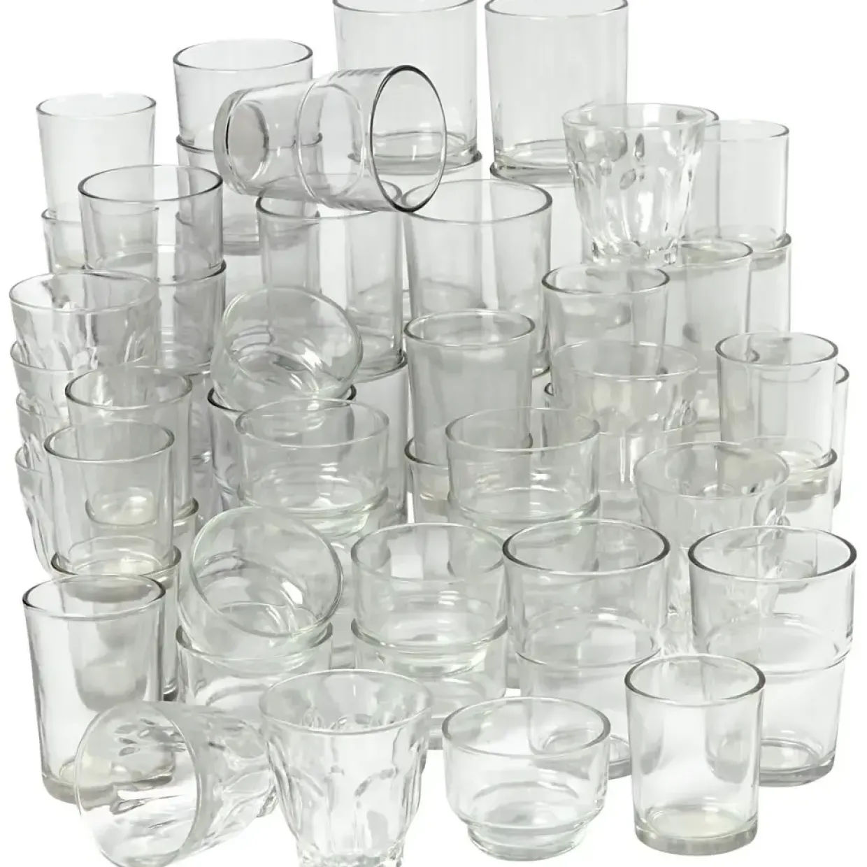 Fyrfadsstager diameter 4,5-7,3 cm højde 5,3-9,2 cm | 72 stk.