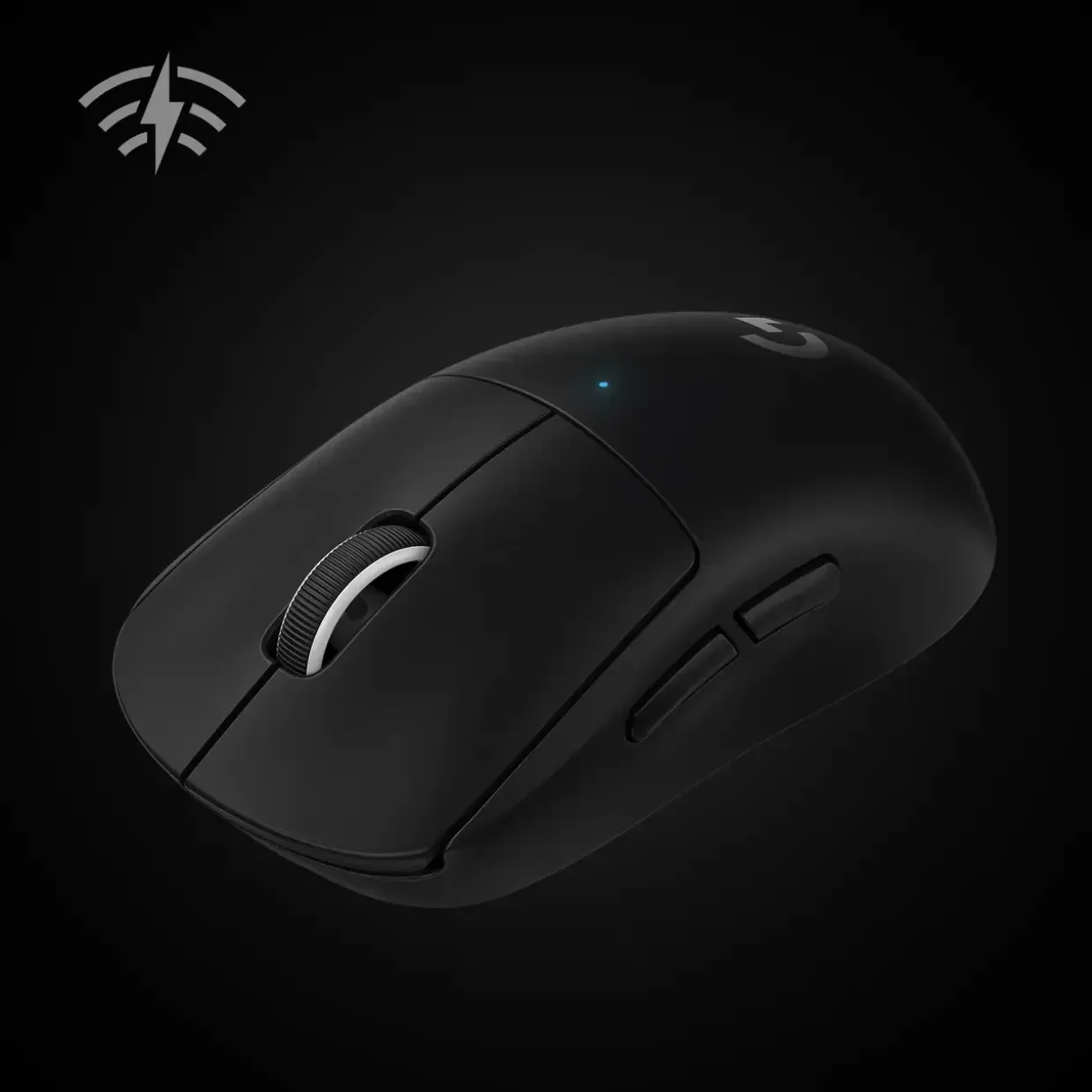 Gamermus - Logitech PRO X SUPERLIGHT Wireless - Sort - LIGHTSPEED - HERO-sensor