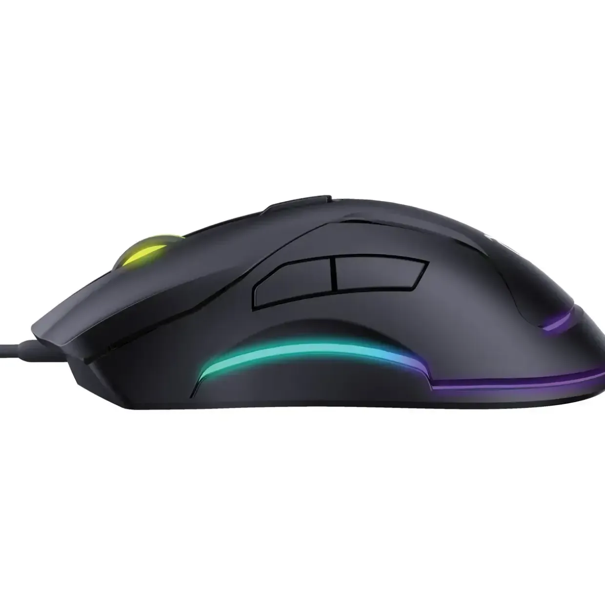 Gamer mus Sandberg LightFlow 6D black