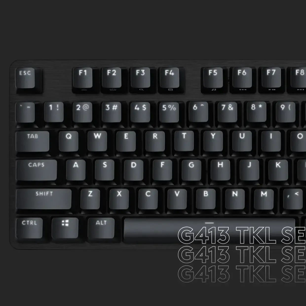 Gamer Tastatur - Logitech G413 TKL SE Mechanical - Sort