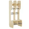 Garderobe Måns Hel 2 pladser, birk, 620 mm