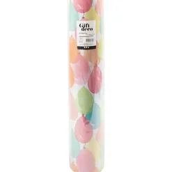 Gavepapir Balloner B: 50 cm 80 g pastelfarver 100 m pr rulle