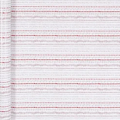 Gavepapir bredde 70 cm 80 gram grøn hvid rød doodles | 4 meter