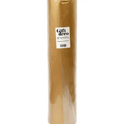 Gavepapir 50 cm 60 g guld | 100 meter