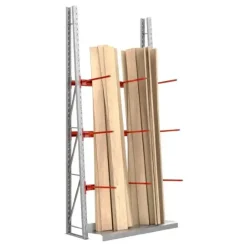 Gavl ensidig, listereol højde 2500 mm