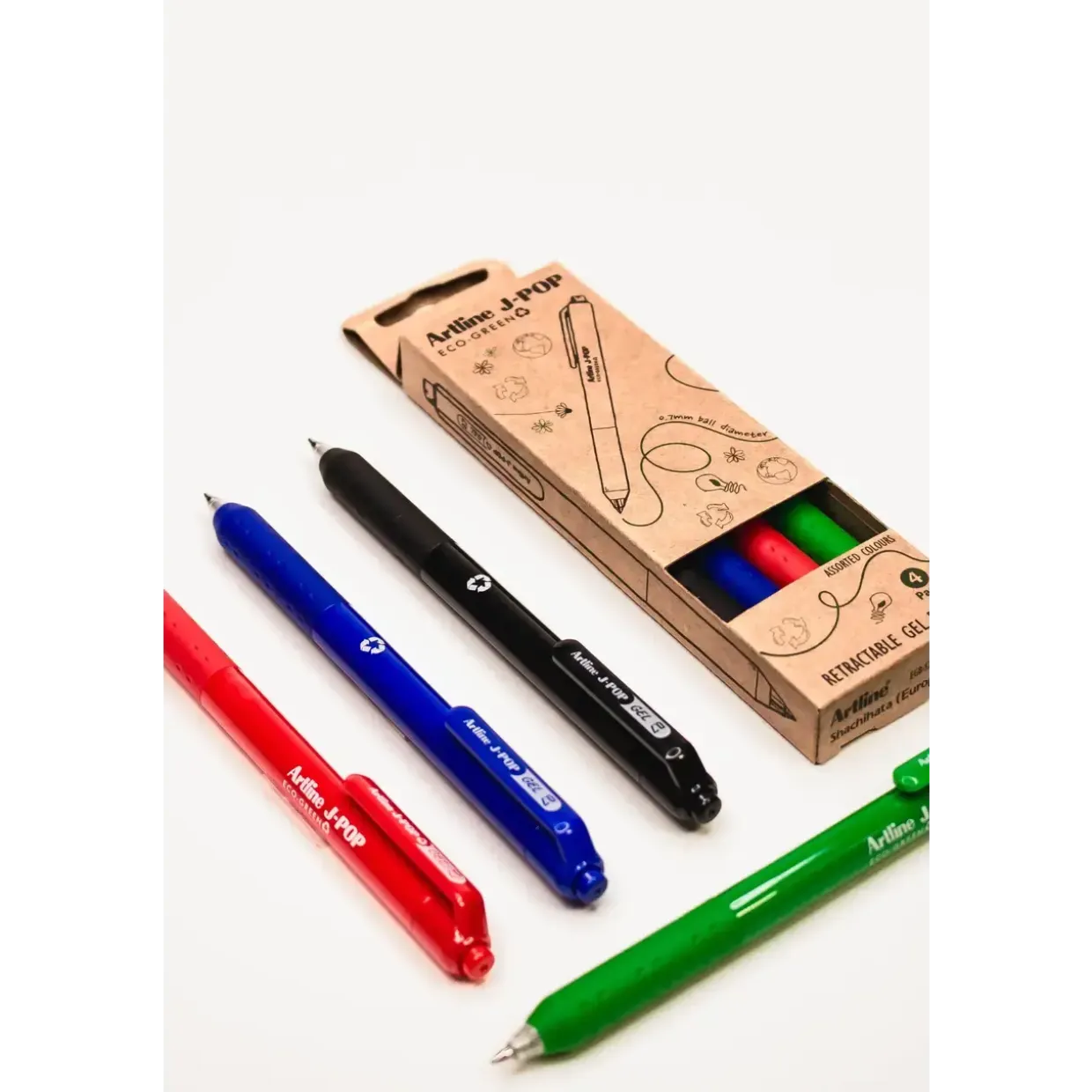 Gel Pen Artline J-POP ECO-GREEN 0.7 Ass (4)