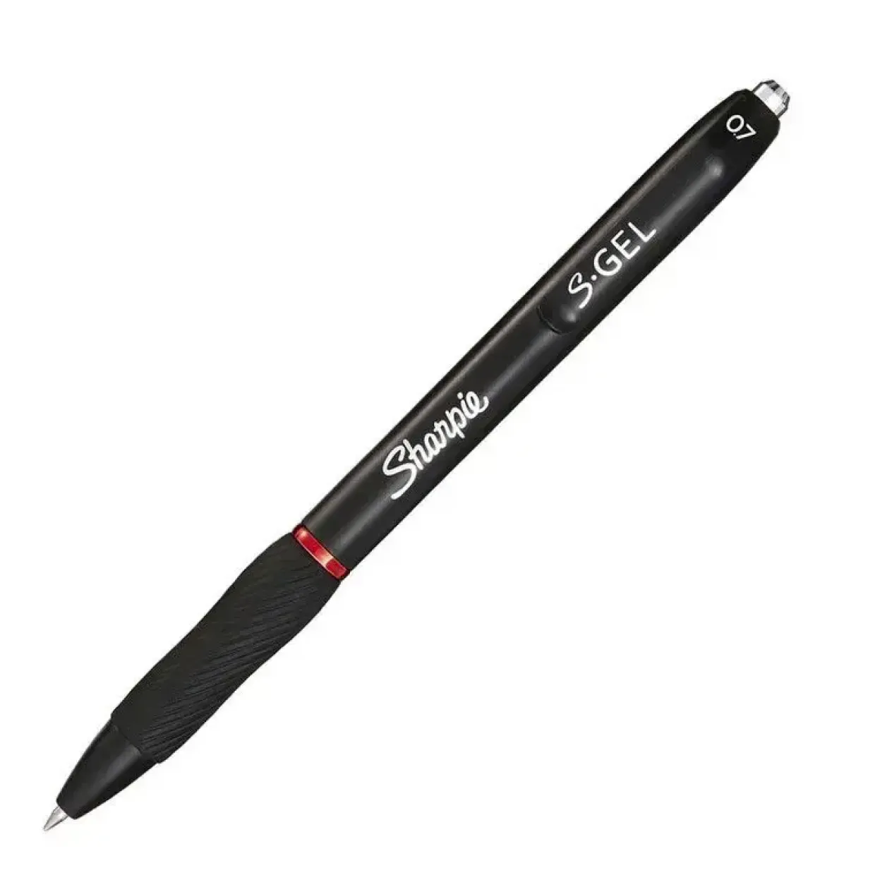 Gelpen Sharpie S-Gel rød 0,7mm - 12 stk