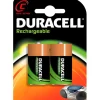 Genopladelige batterier C Duracell - 2200 mAh 2 stk