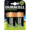Genopladelige batterier D Duracell - 2200 mAh 2 stk