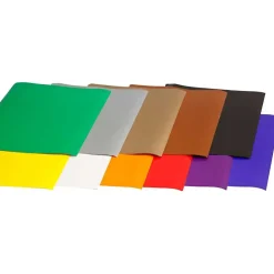 Glanspapir 11 assorterede farver størrelse 32 x 48 cm 80 gram - 11 x 25 ark