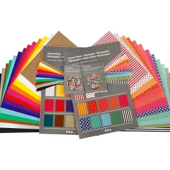 Glanspapir klassesæt - 32x40 cm - 80 g