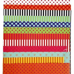 Glanspapir til julepynt - 12 designs 24x32 cm 80g - 50 ark