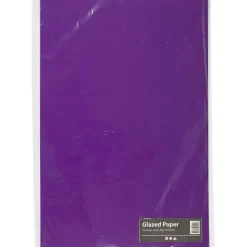 Glanspapir violet størrelse 32 x 48 cm 80 gram - 25 ark