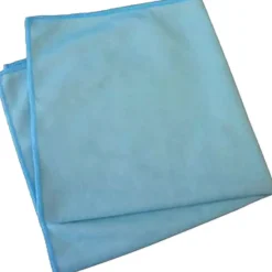 Glasklud, Unger MicroWipe Lite, 60x80cm, blå, mikrofiber/polyester - 10 stk