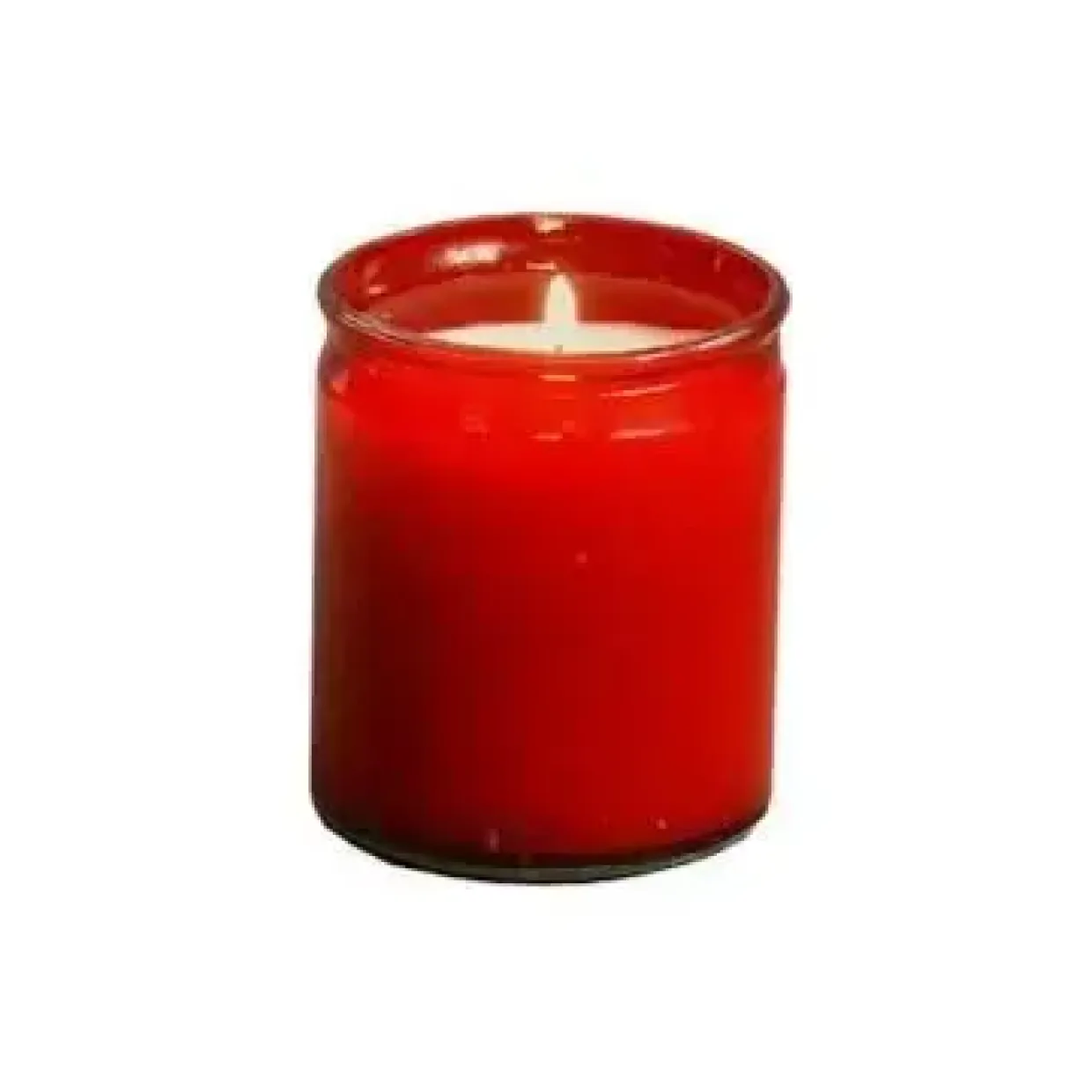 Glaslys Starlight Refill Brændetid 50 timer Rød - 30 stk/krt