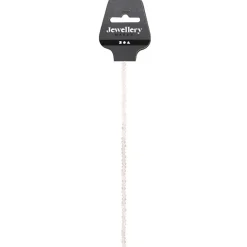 Glasperler lys rosa 4 mm hulstr. 1 mm - 45 stk.