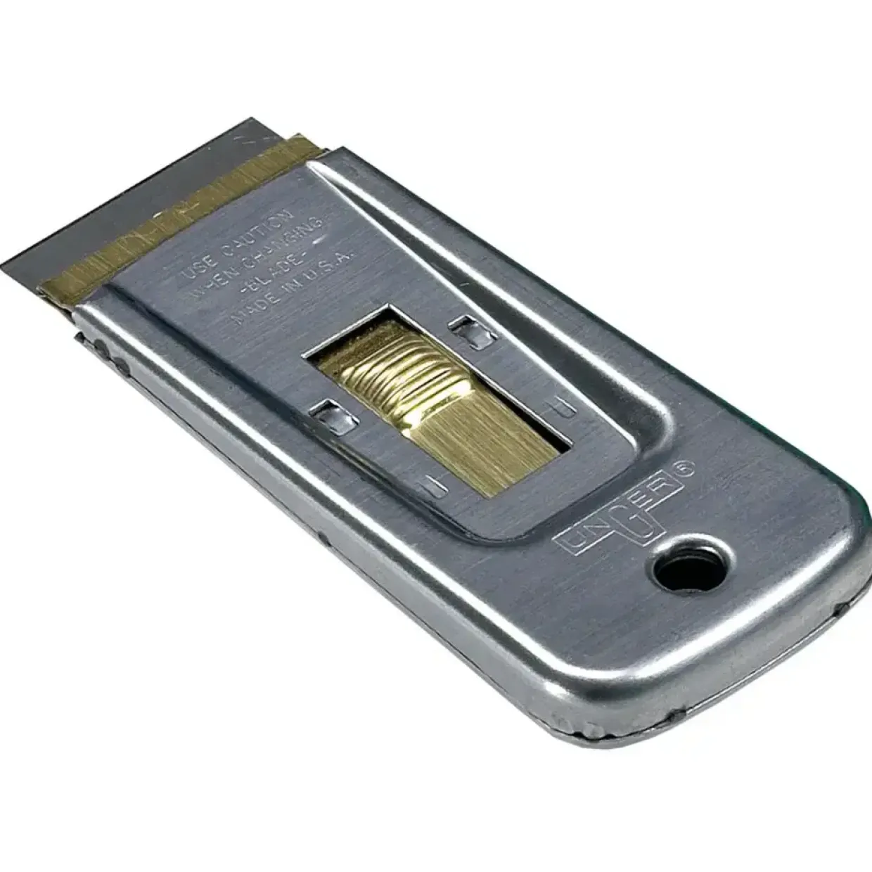 Glasskraber - Unger ErgoTec - Metal/kulstofstål 4 cm - Grå