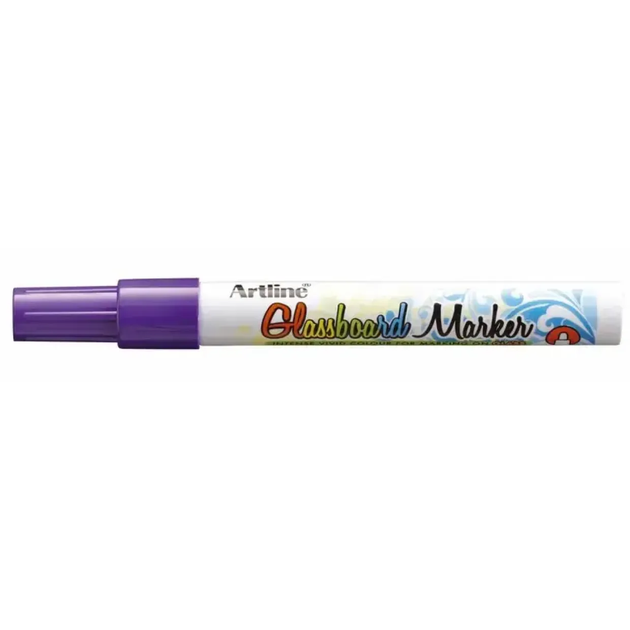 Glastavle tusch - Artline Glassboard EPG4 violet 2 mm stregbredde - 12 stk