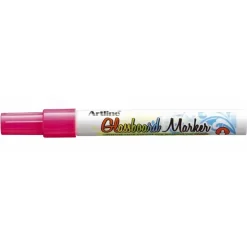 Glastavle tusser - Artline Glassboard EPG4 fluorescerende pink 2 mm streg - 12 stk