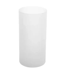 Glas til olielampe - Basic Frosted klar - 6 stk