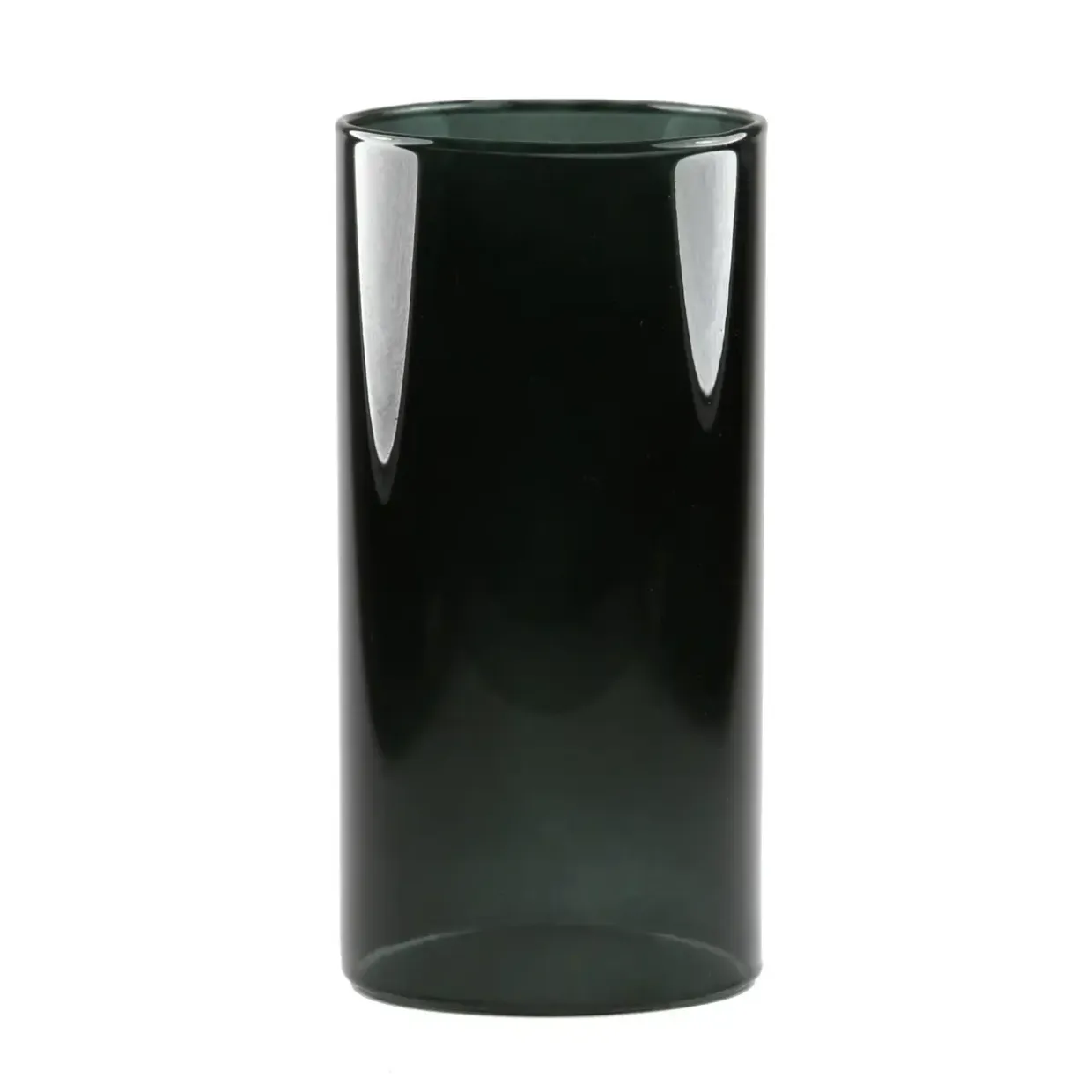 Glas til olielampe - Basic sort - 6 stk