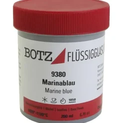 Glasur til ler, blå, 200 ml